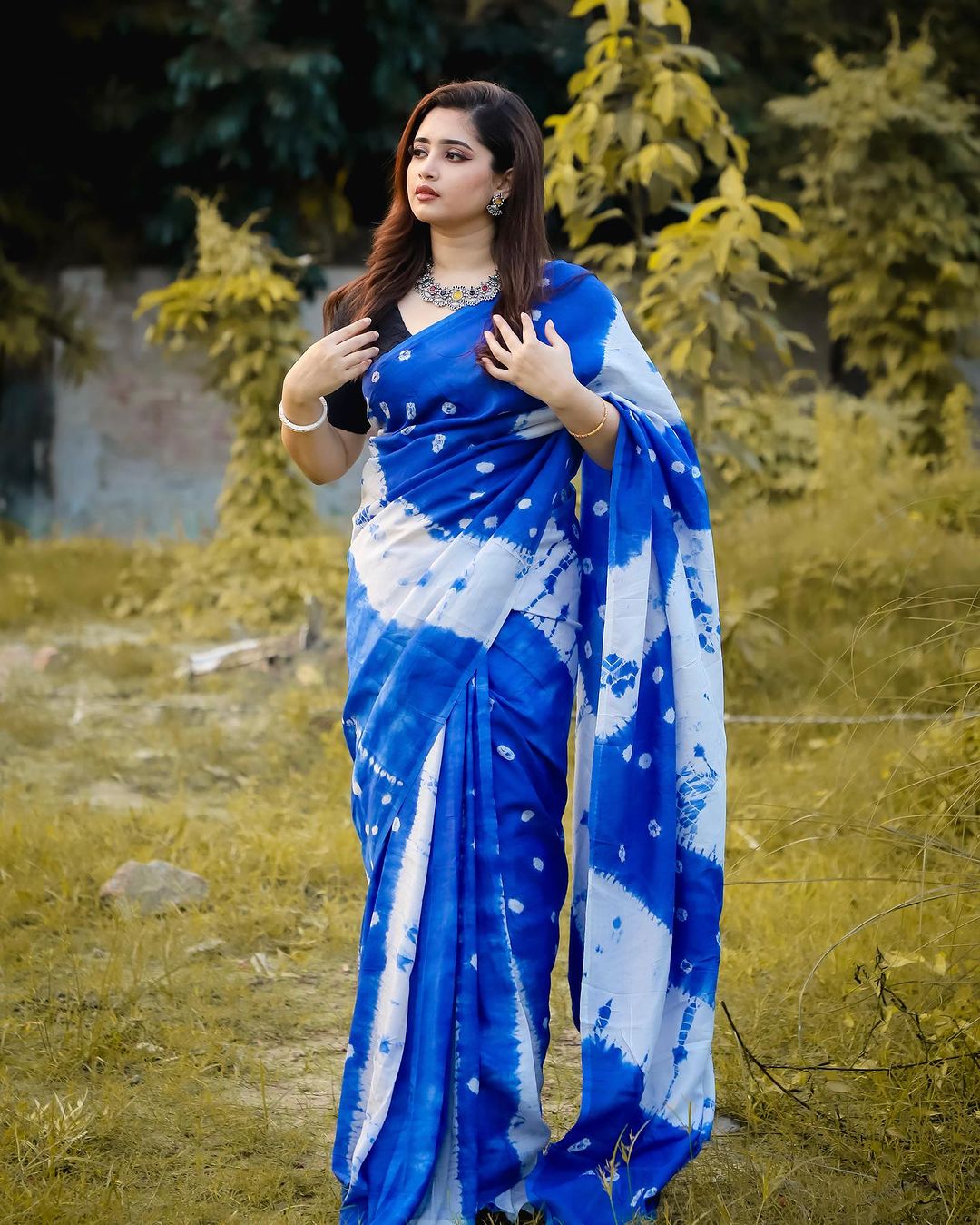 Handloom Traditional White & Pink Pure Cotton Jamdani Saree