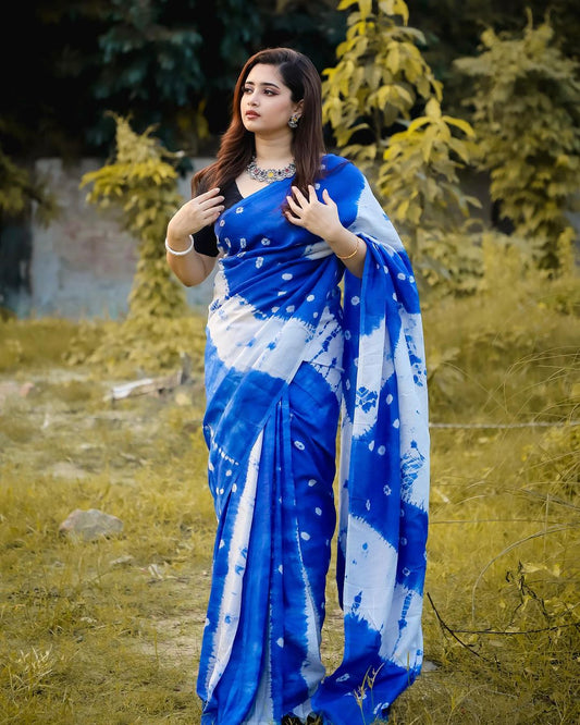 Handloom Traditional White & Pink Pure Cotton Jamdani Saree